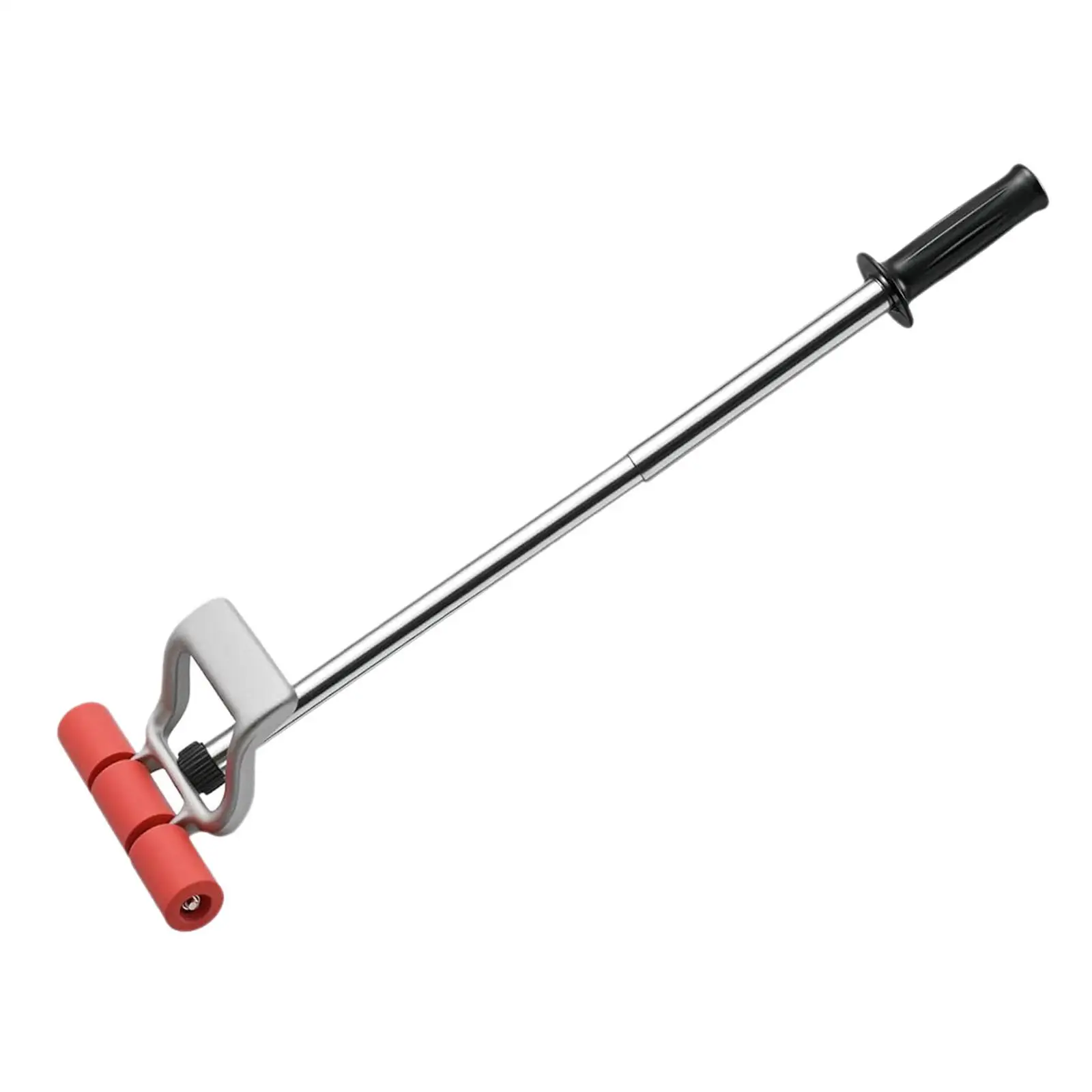 Flooring Seam Press Roller Extendable Rubber Handle Wall Carpet Tile Rolling Tool for Professional Installers