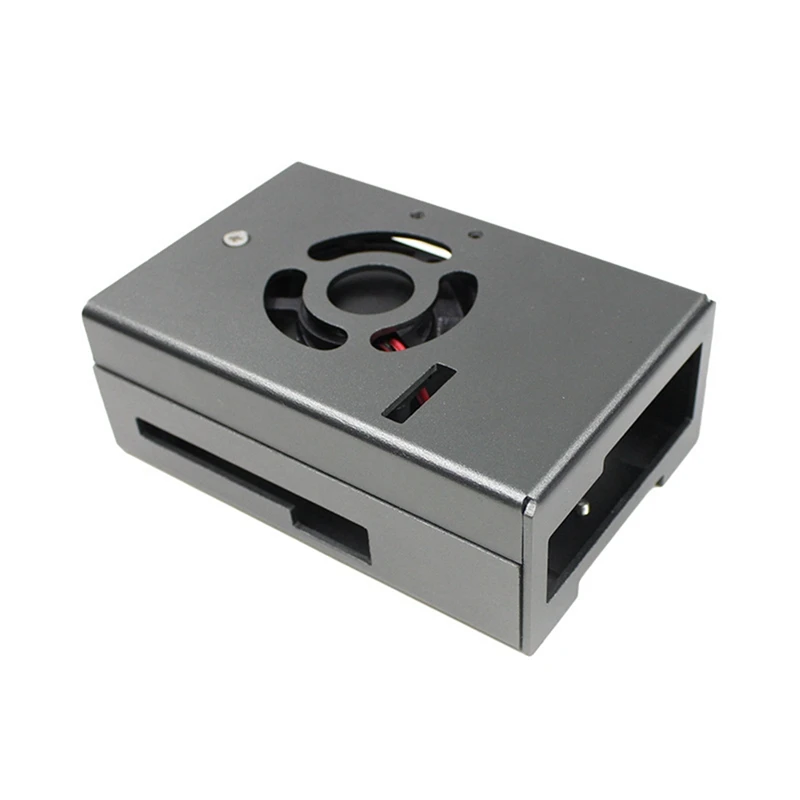 RDK X5 Robot Development Board Case Aluminum Alloy Shell Main Control Chassis with Cooling Fan