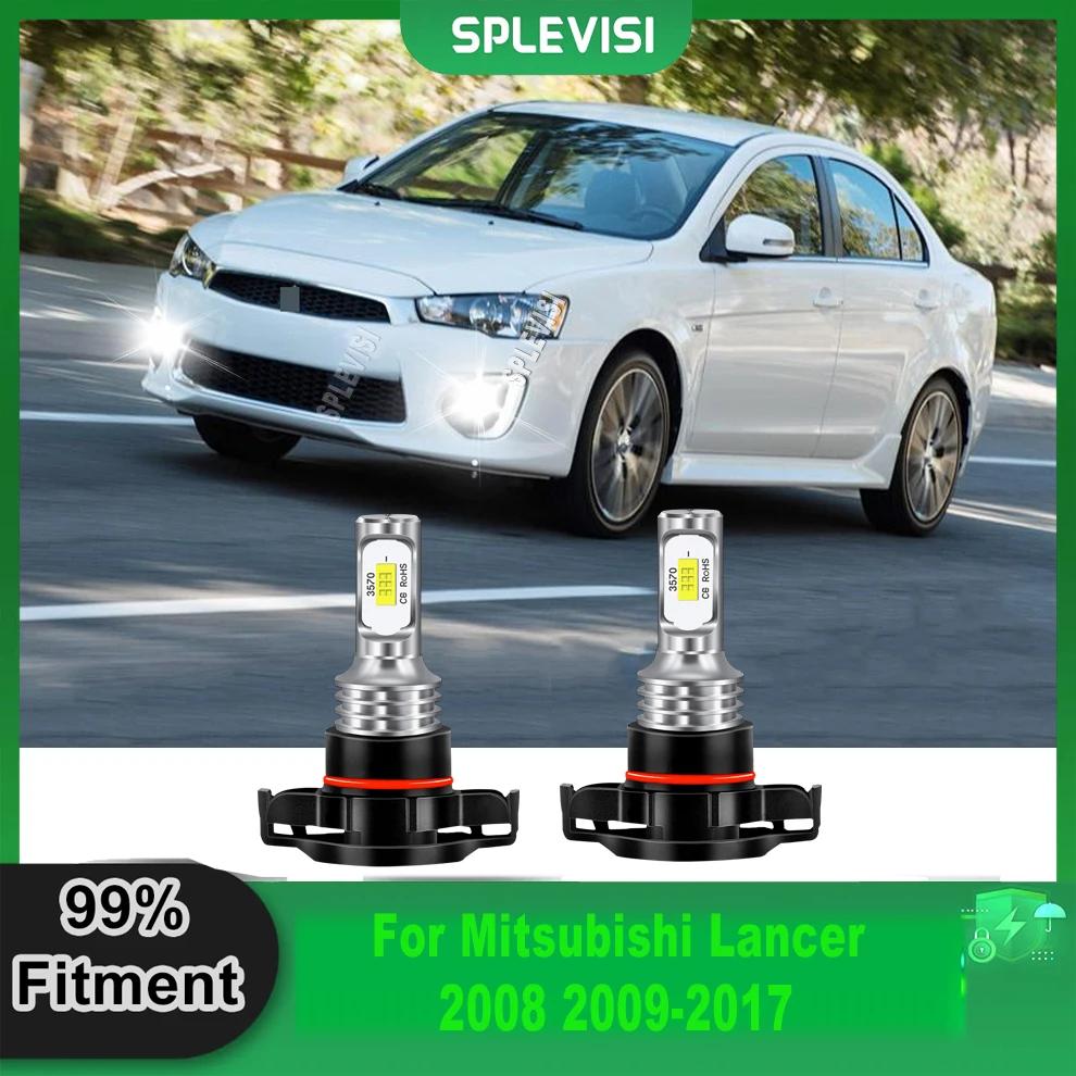

CSP LED Fog Light Bulb H16 5202 White Efficient Heat Dissipation For Mitsubishi Lancer 2008 2009 2010 2011 2012 2013 2014-2017