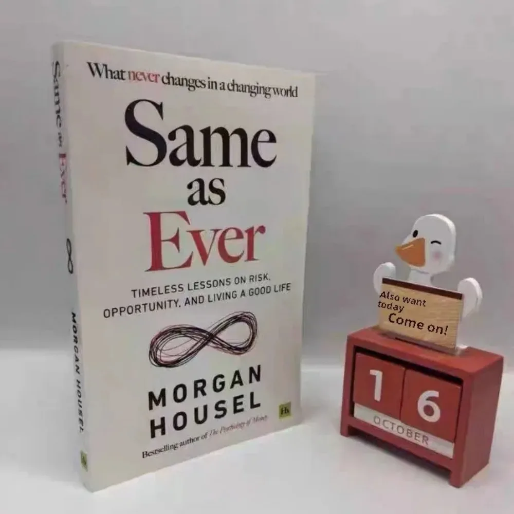 

By Morgan Housel The Psychology of Money And Same as Ever Book in English Paperback