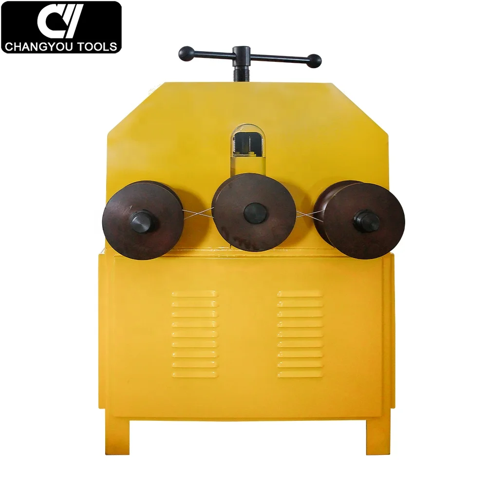 Semi Automatic Electric Pipe Bender CYW 76B Rolling Tube Bending Machine For Metal Fabrication Workshop