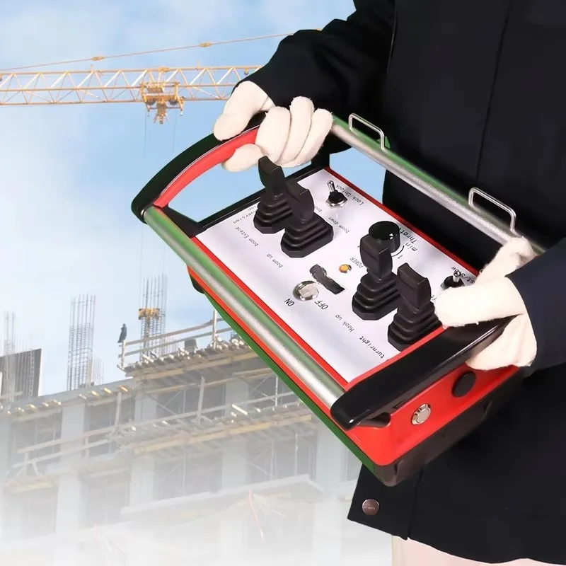 Zestawy hydrauliczne do zdalnego sterowania radiowego przemysłowego - joystick z 4 silnikami + zawór proporcjonalny do dźwigu samochodowego/ładowarki |   Cena fabryczna