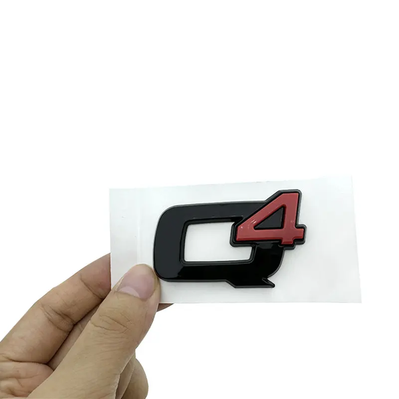 Q4 Q4 GIULIA GIULIETTA Romeo STELVIO VELOCE Ti lencana stiker mobil untuk alfa rear boot refit bagasi label logo aksesoris