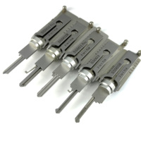 Pro Locksmith Tools for Door Locks,SS001 SS002 SS002R SS003 SS003R 2 in 1 Lock Pick Tools,Home Lock Repair Kit
