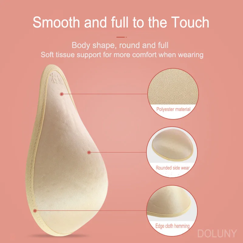 Breast Surgery Special Breast Artificial Prosthesis Fake Boob Sponge Chest Pad Female Bra Summer Breathable for Mastectomy Set