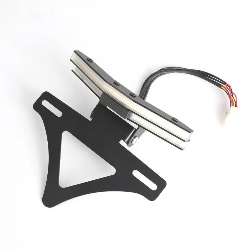 Suitable for 790Duke/890Duke modified tail light folding license plate holder, running water turn signal license plate holder