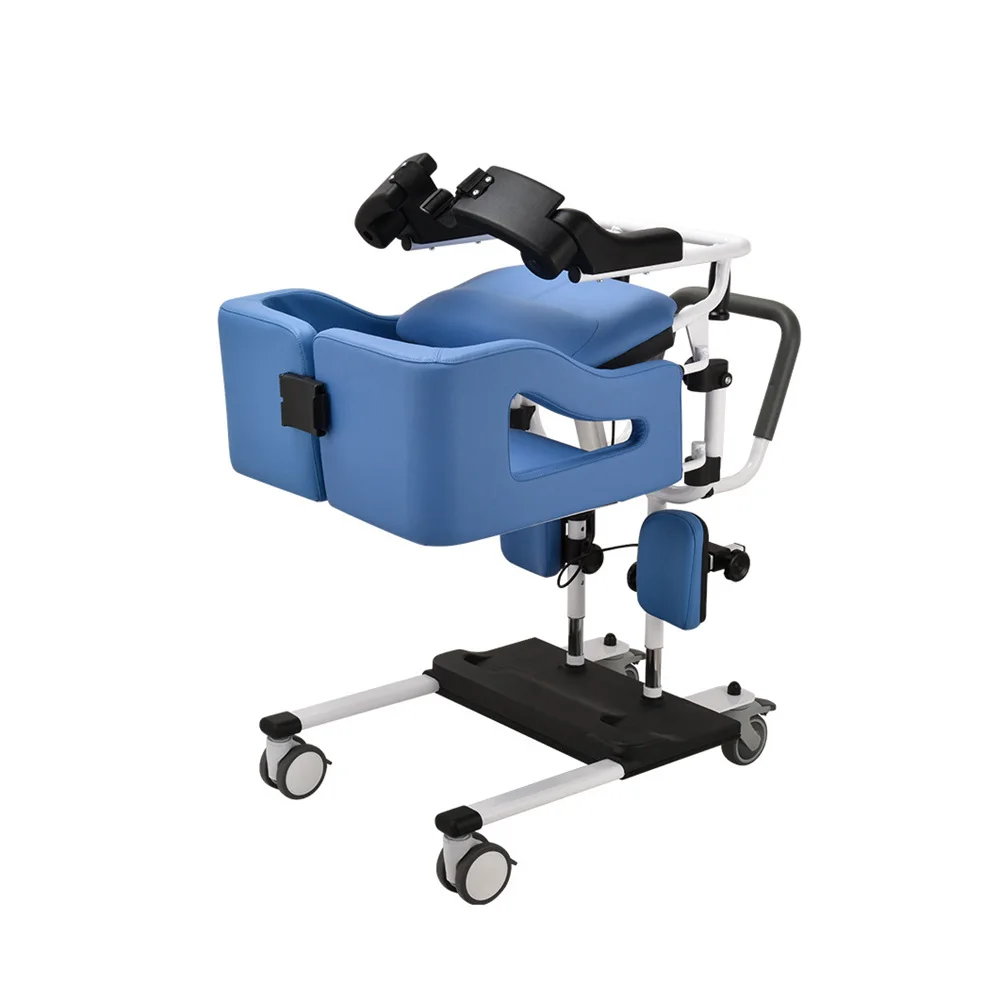 

CE ISO Electric Transfer Chair Disabled Home Care Paralyzed Electric Patient Lifting Toilet Commode Chair