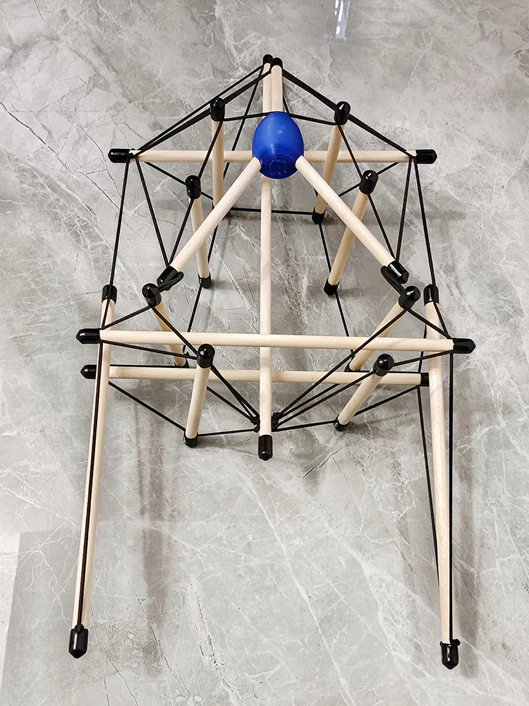Spine and pelvis tensioning overall model structure fascia tensioning body teaching aid demonstration dynamic axis anatomy train