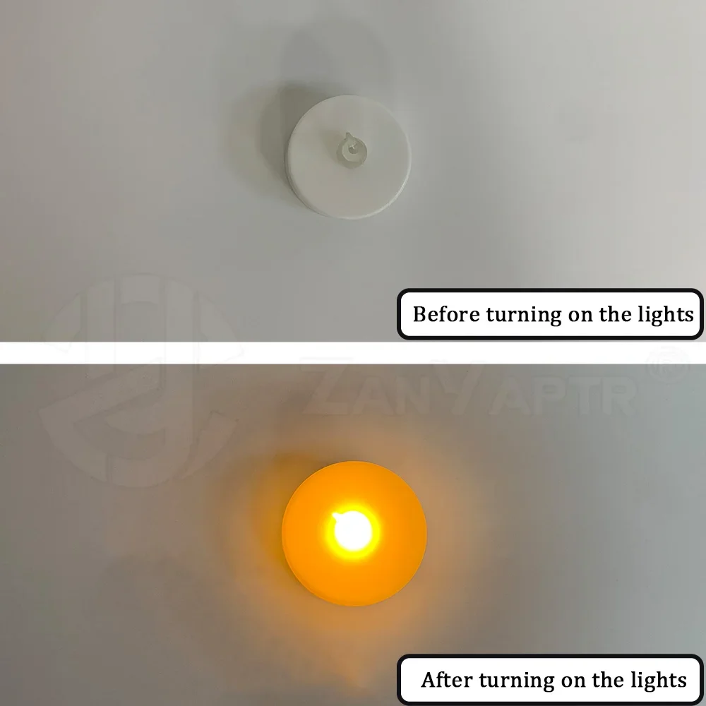 3D Printed LED Candle Lamp DIY Components, Decorative Light Model Parts Fit Bambu Lab Voron K1 Kobra AD5M