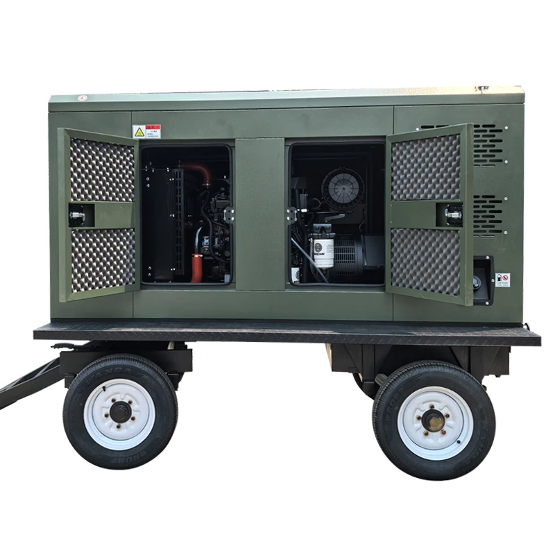 Portable Generator Electric Start Factory Generator Set Weatherproof Structure Commercial Backup 50Hz Customized 350kva 280kw