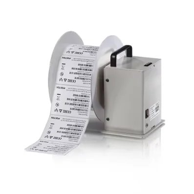 Vanch High Quality RFID Printer V120 External Label Rewinder UHF Encoding 860-960MHz 10ips Max Speed ISO 18000-6C Protocol ABS