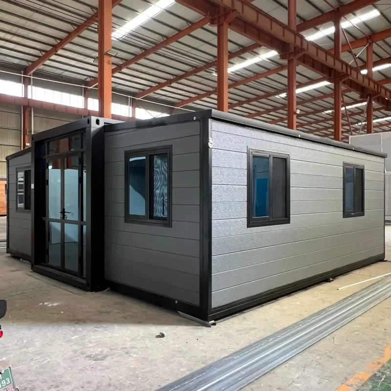 Fashion Style Prefabricated House Prefab Building Homes Expandable Container House Tiny Homes Mobile Villa SaleHomes Midcentury