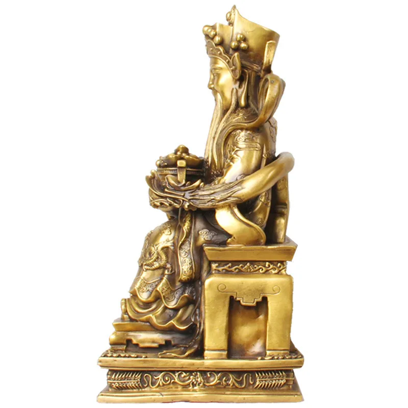Manufacturer, wholesale of products, dragon chair, , copper handicrafts, decorative pieces, wealth god, seated