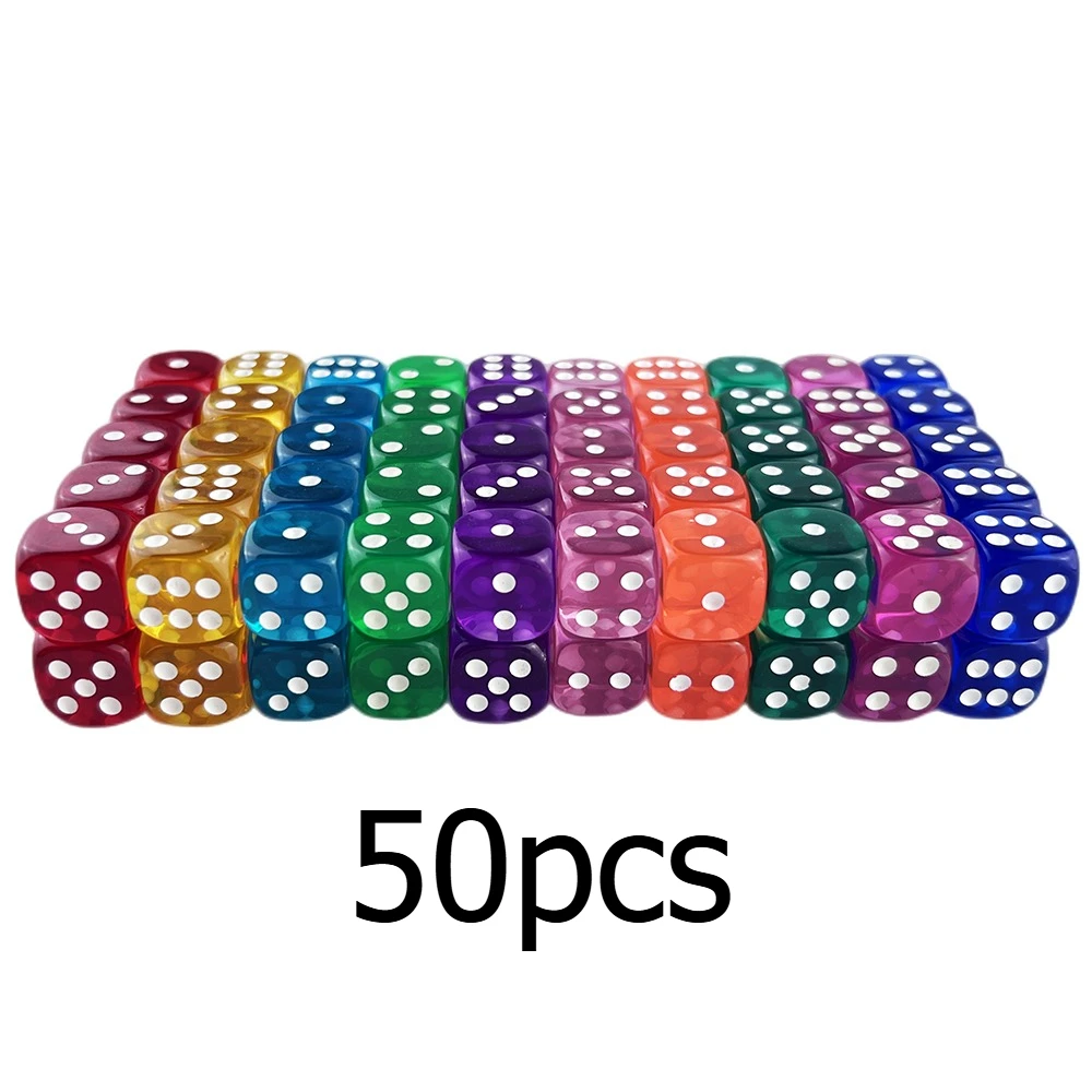 50Pcs 6 Sided Dice … - image