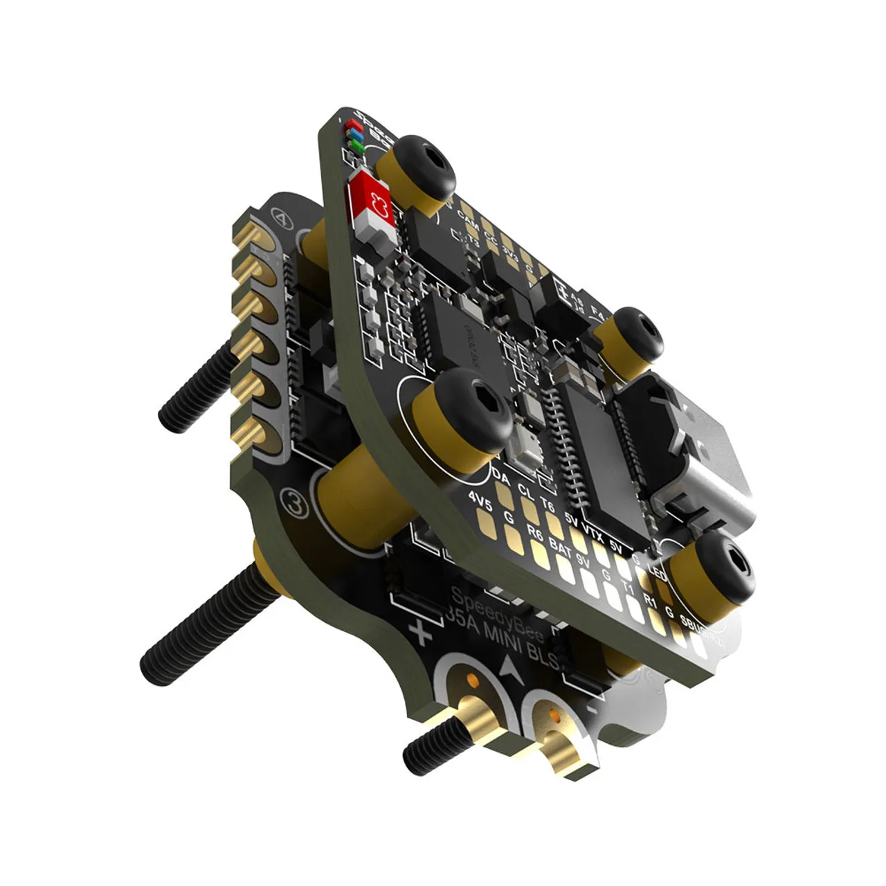 SpeedyBee F405 Mini controlador de vuelo con BLS 35A Mini V2 20x20 4 en 1 ESC para RC FPV Racing Drone Aircraft