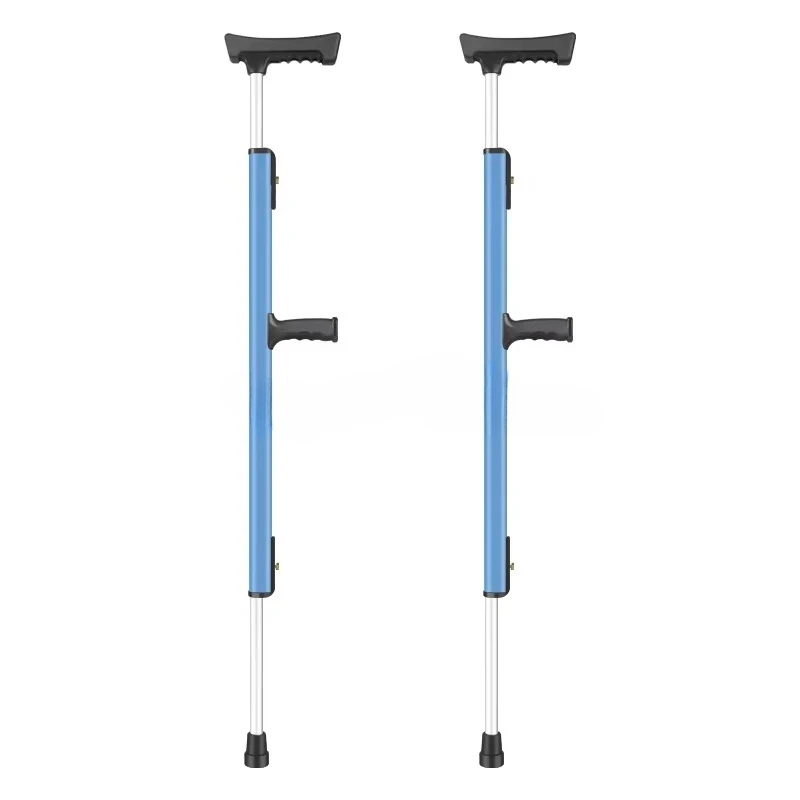 

Travel Helper Outdoor Aluminum Alloy Cane Adjustable Elderly Disabled Cane Hiking Cane