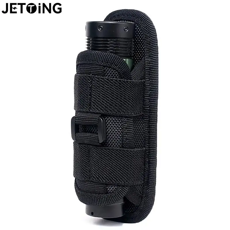 

Тактическая Охота вращающаяся на 360 градусов сумка для фонарика с системой «Молле» чехол для внешнего ремня портативный чехол-держатель