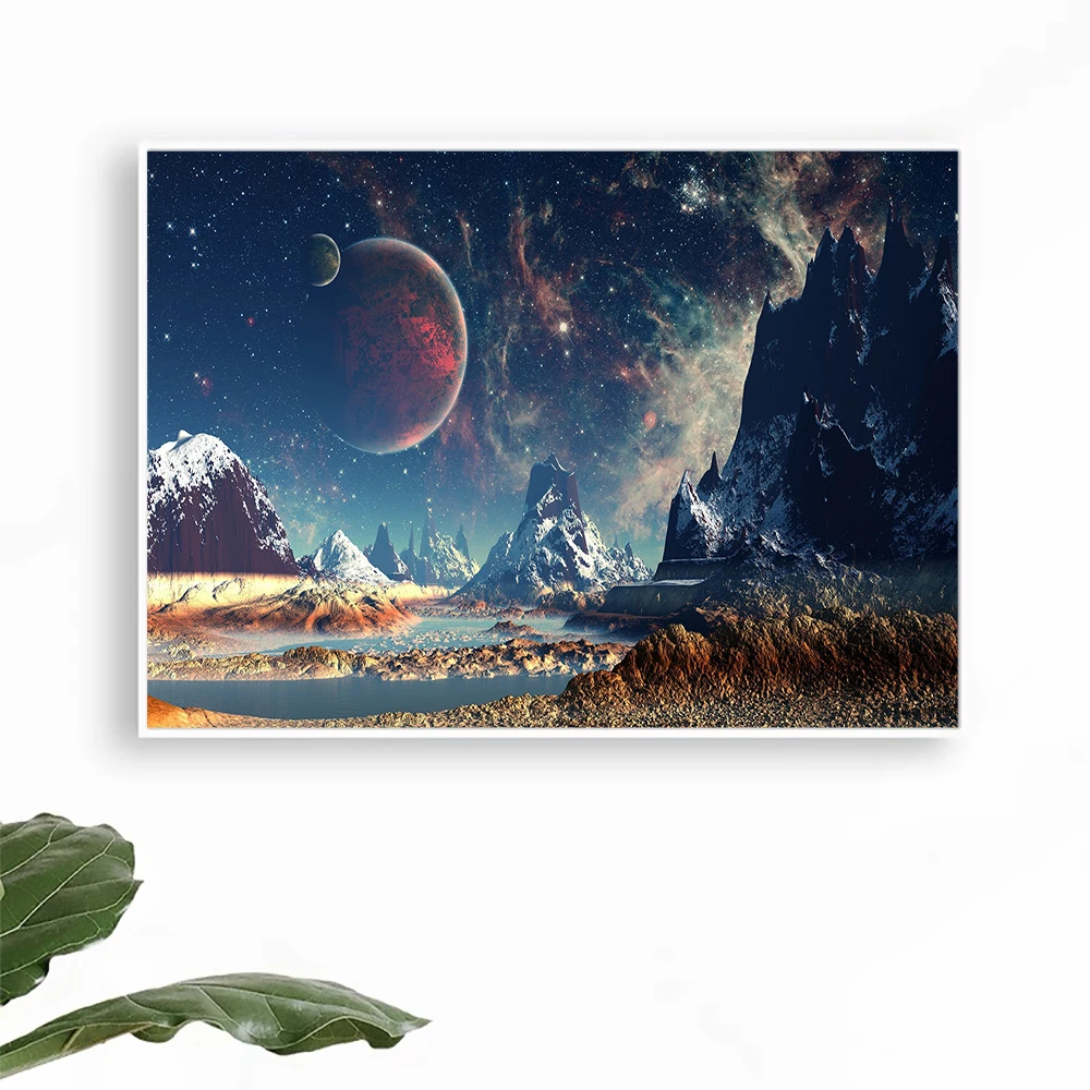 01 (45) Japan Anime Character Scenery Science Fiction Colorful Aesthetic Art Silk Cloth Poster Wall Art Home Indoor Decor Gift