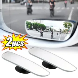 Wide Angle Convex Car Espelho Retrovisor, Blind Spot Mirror, Estacionamento Invertendo, Auxiliar Rear View Mirror Acessórios, 360 Graus