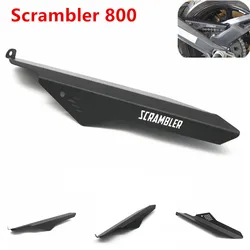 Scrambler 800 Motorcycle Rear Back Drive Chain Guard Mud Cover Panel Shield Fairing Cowl Protector For Ducati Scrambler 800