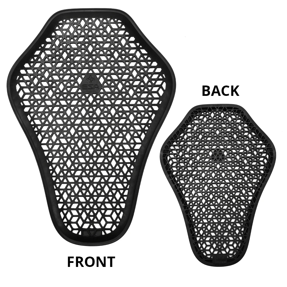 سترة واقية مدمجة عالمية معتمدة من CE للدراجات النارية، واقي خلفي، وسادات للركبة على الكتف والكوع