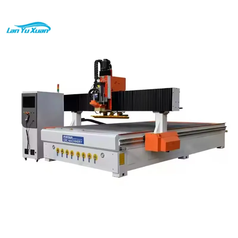 

China Vacuum Table Linear Auto Tool Changers 1325 Atc Cnc Cutting Router Woodworking Engraving Machine