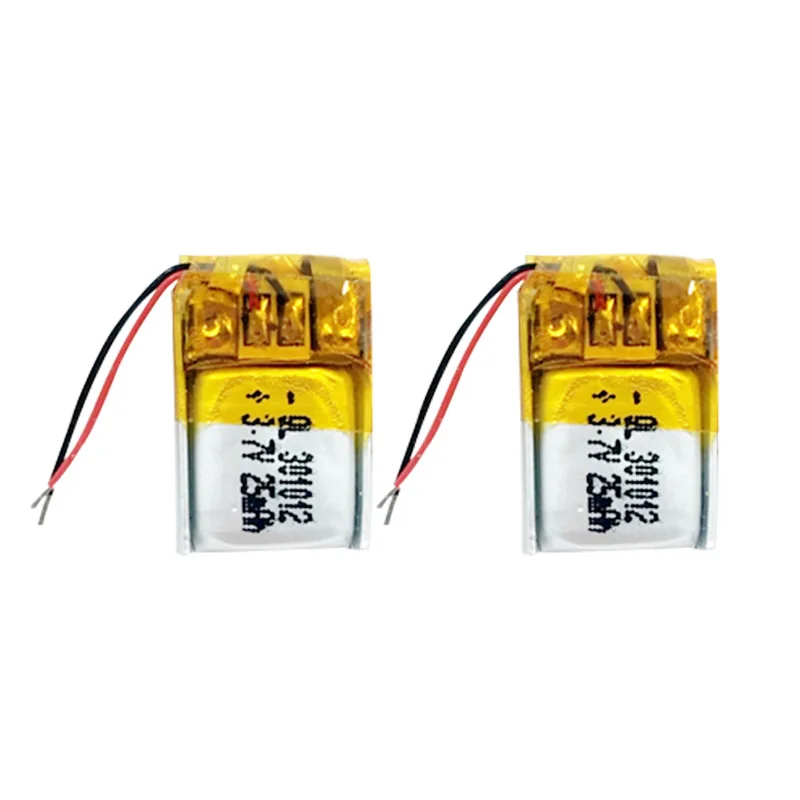 Fornitura diretta in fabbrica piccola 301012   Batteria auricolare bluetooth polimerica da 25 mAh 3,7 V Batteria al litio con tappo auricolare TWS