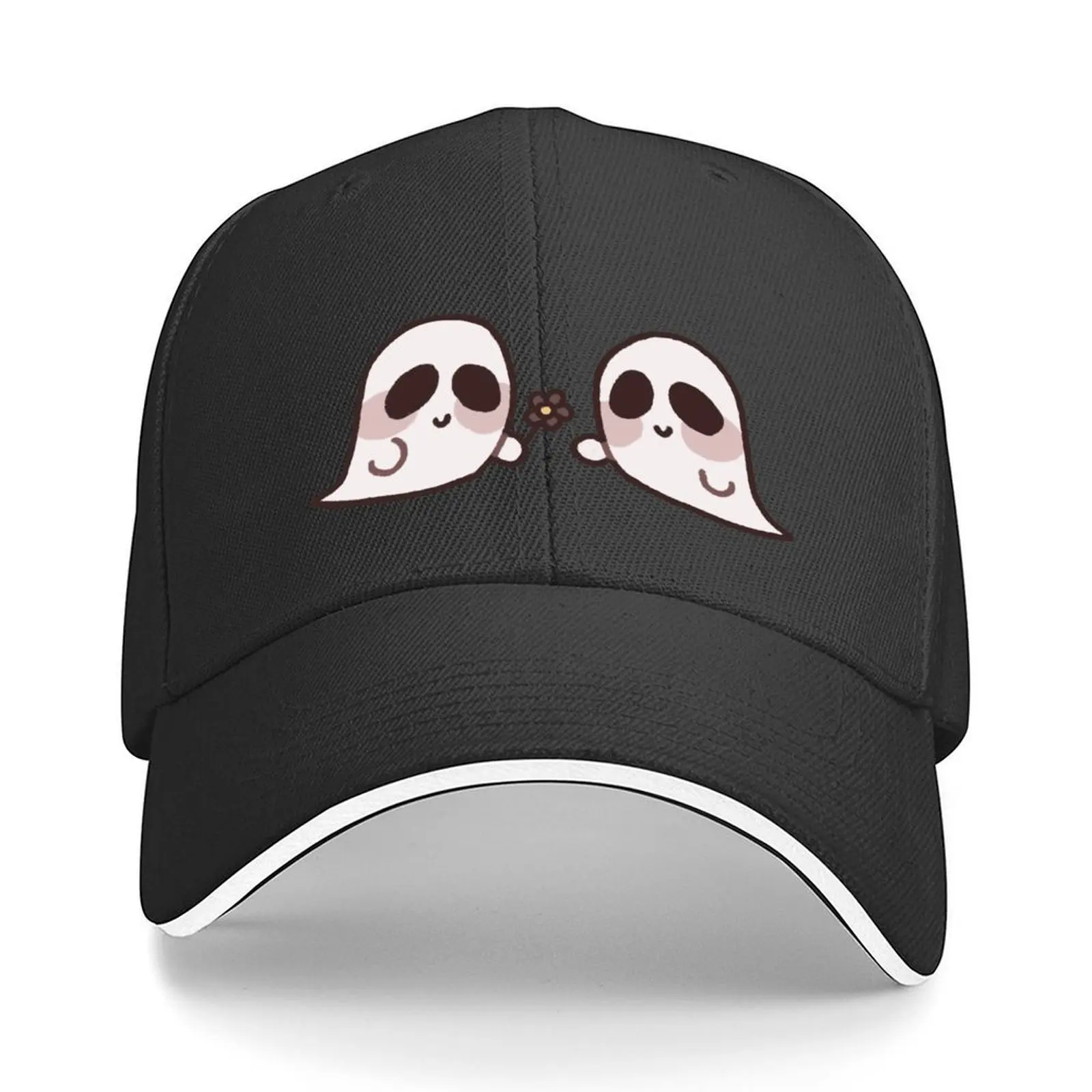 

Ghosts in love Baseball Cap Designer Hat Funny hats western Hat Streetwear Trucker Hats For Men Women's
