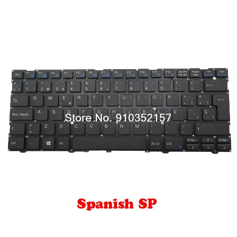 LA TR TW MU JP SP NO Backlit Keyboard For CLEVO L140CU L141CU L140 L141 NL40MU NL41MU L141MU L141PU Turkey Japanese Bangla