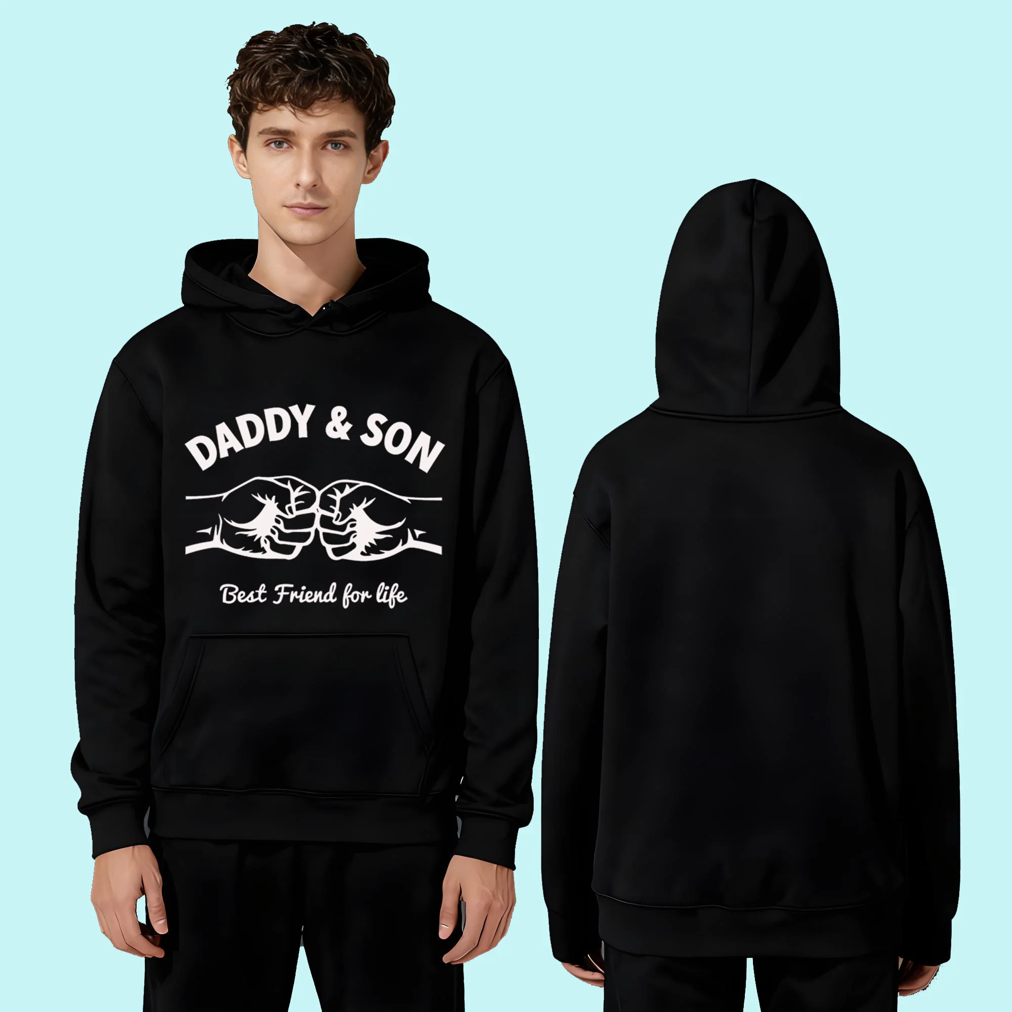 

Сверхпрочный пуловер 330G для мужчин, так и для женщин в 2025 году – это модно и повседневно с модными ретро-принтами с буквами и кулаком.