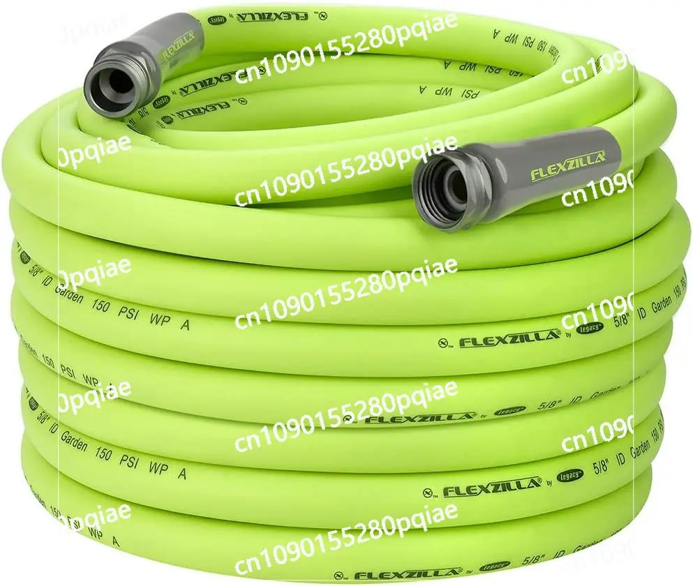 

Garden Hose 5/8 in. X 100 Ft., Heavy Duty, Lightweight, Drinking Water Safe, Zilla - HFZG5100YW-E, Green