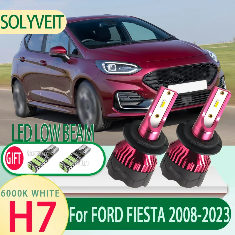 

Светодиодные лампы IP67 H7 для ближнего/дальнего света, 6000K, белые, с увеличенным сроком службы, для FORD FIESTA 2008-2023