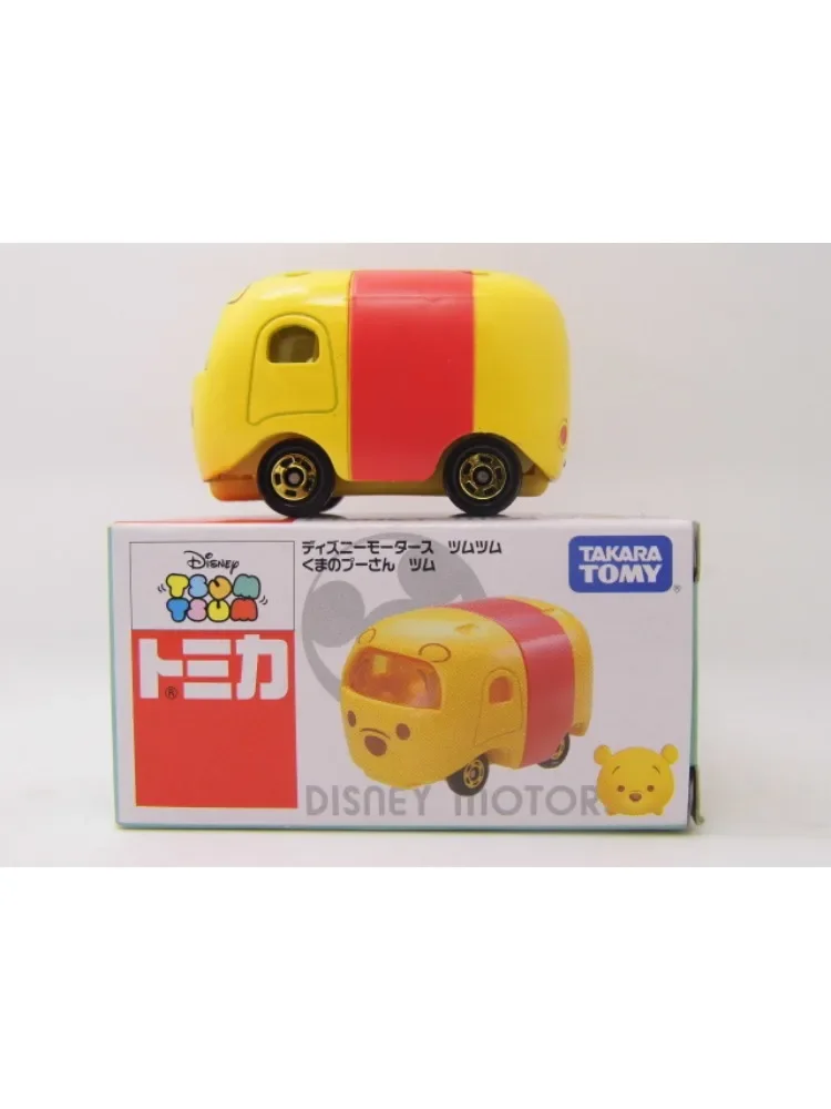 Takara Tomy Tomica Disney Alloy Car Super Cute Tsum Mini Car Disney Cartoon Box Set, Children\'s Holiday Gift Toys for Girls