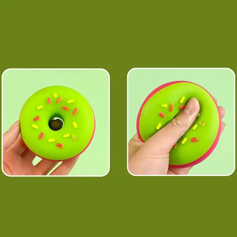 Donut Stretchy Toys | Soft Donut Fidget Rebound Sensory Toy | Funny Christmas Gift Cute Soft Pinch Toy Singular Squeeze Toys