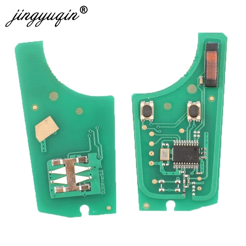 jingyuqin 100X Remote Key Circuit Board for Opel/Vauxhall Astra H 2004-2009 D Vectra C (2006 - 2008) Signium pcf7941 7946 433MHz