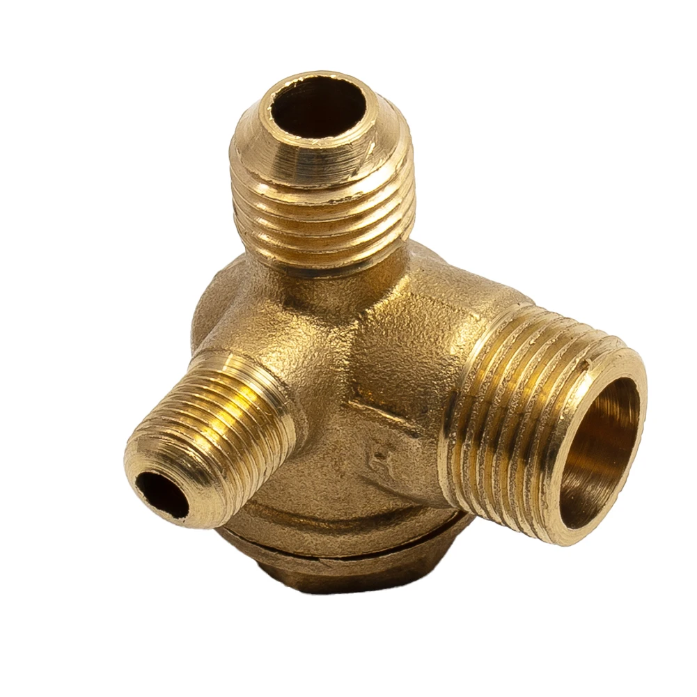 Replacement Air Compressor Flexible Hose and Check Valve 2PCS Set Stainless Steel 350mm for Air Pump Intake System