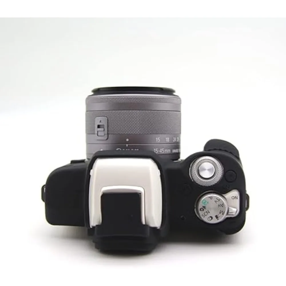 

Rubber Silicone Cover Skin For Canon M50 M50II , micro-single digital camera digital camera silicone cover + free tempered film