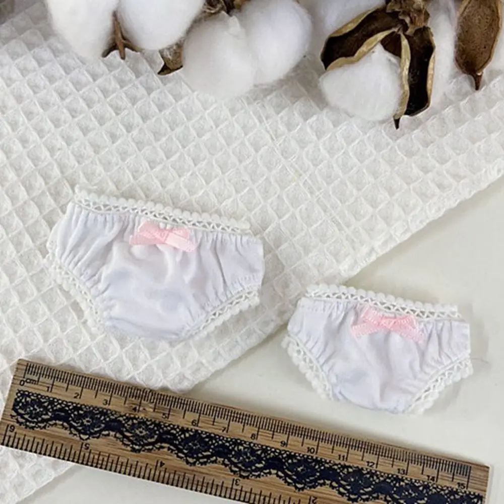 For 1/12bjd Doll Clothing Doll Fashion Clothes Underwear Panties 15/20cm Cotton Dolls Underpant Knickers for 1/11 ob11 Dolls