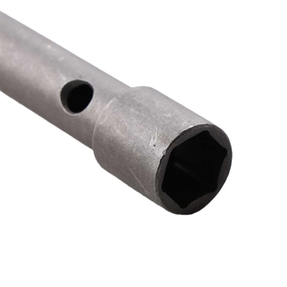 16mm 18mm Dual Head Ignition Socket Wrench for Motorcycle Engine Repair Compact 100x25x25mm Grey Metal Tool 0.1kg Weight