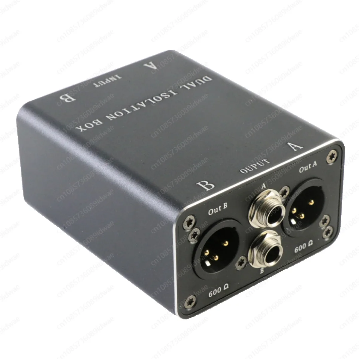 Dual-channel audio isolator eliminates large-screen current sound noise noise and noise