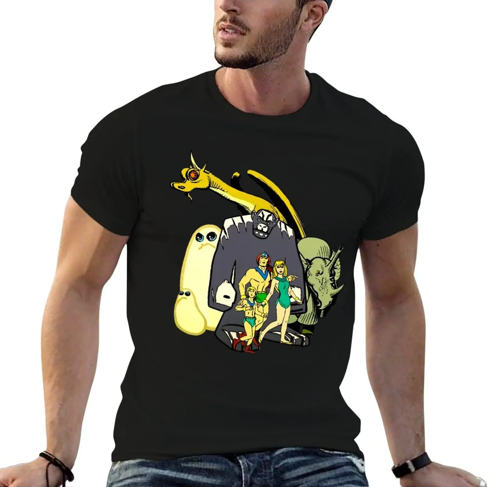 

The herculoids team HB T-Shirt t shirt personalised funny t shirts cotton man t shirt cotton T-Shirt