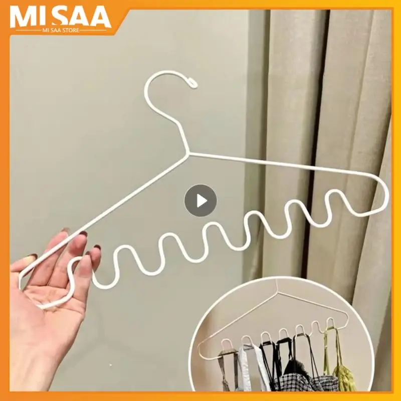 Waves Multi-port Support Hangers For Clothes Drying Rack Multifunction Plastic Clothes Rack Drying Hanger Storage Hangers