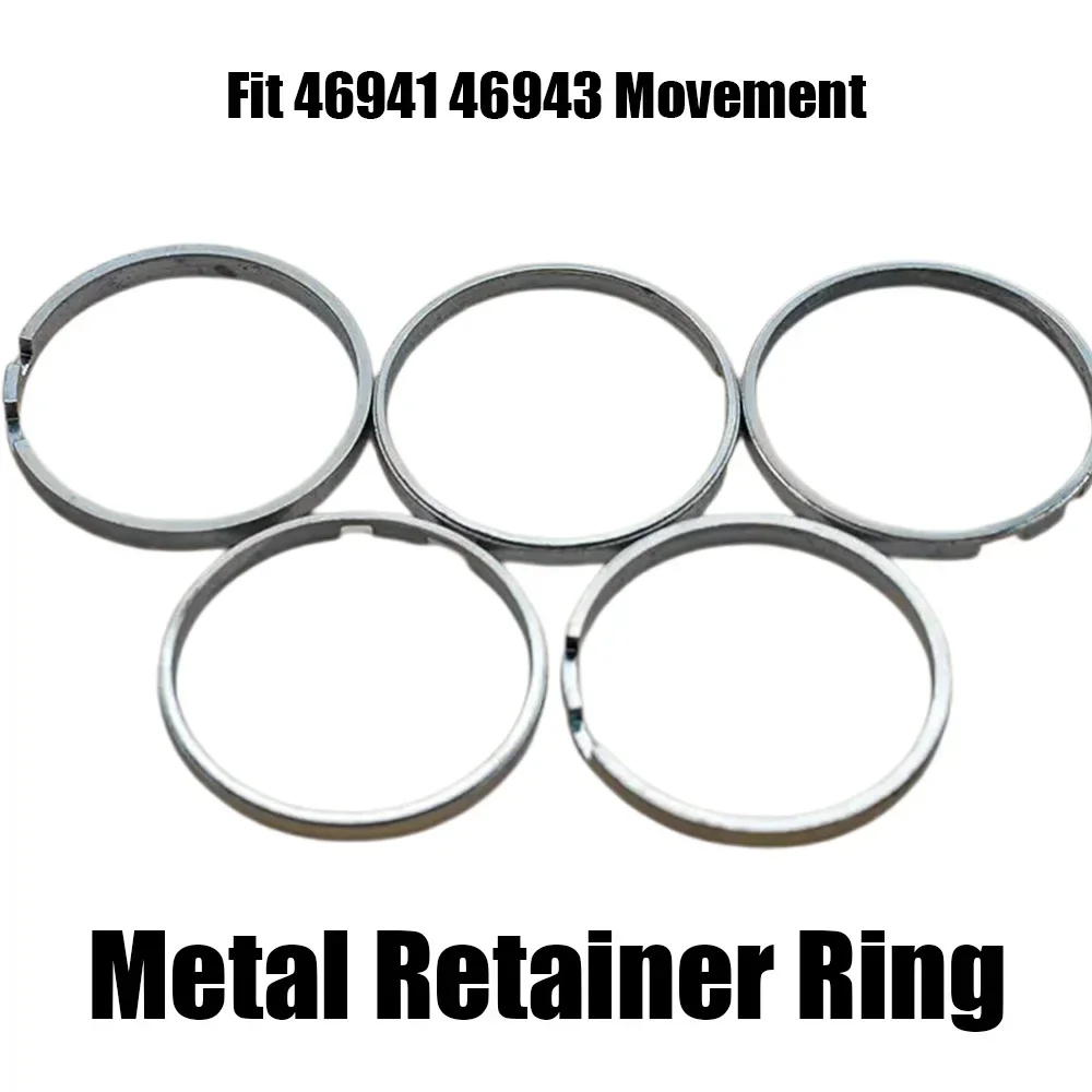 46941 46943 Movement Metal Retainer Ring Accessories Replacement Spare Parts For Oriental Double Lion Watch Repair Part