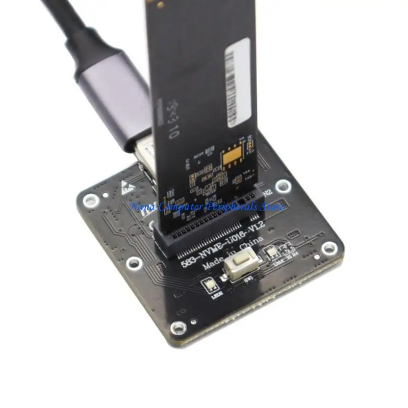 

F68C M.2 to USB3.1 Type-C Adapter Card Expansion Card Converter Board JMS583 Main Control Chip for 2230-22110 M.2 SSD