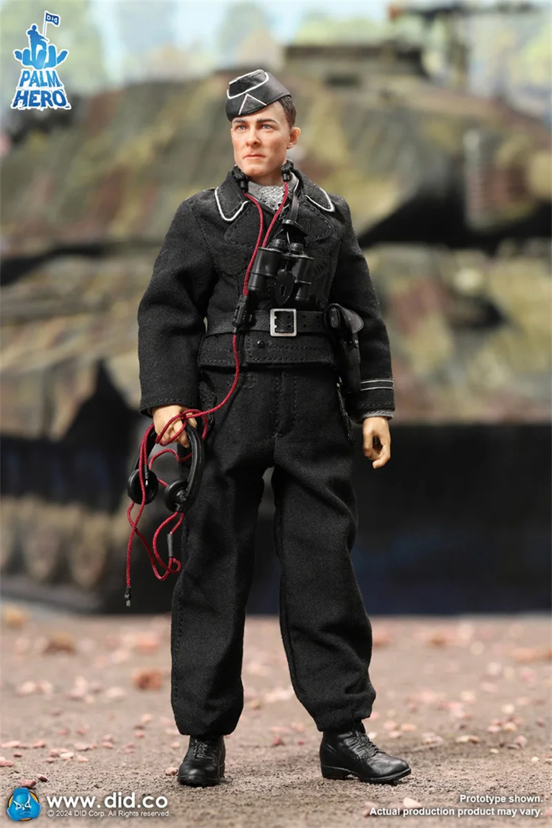 DID XD80022 1/12 Scale WWII Guard Flag Division Male Soldier Peiper 6'' Palm Hero Action Figure Full Set Collectible Model Toy