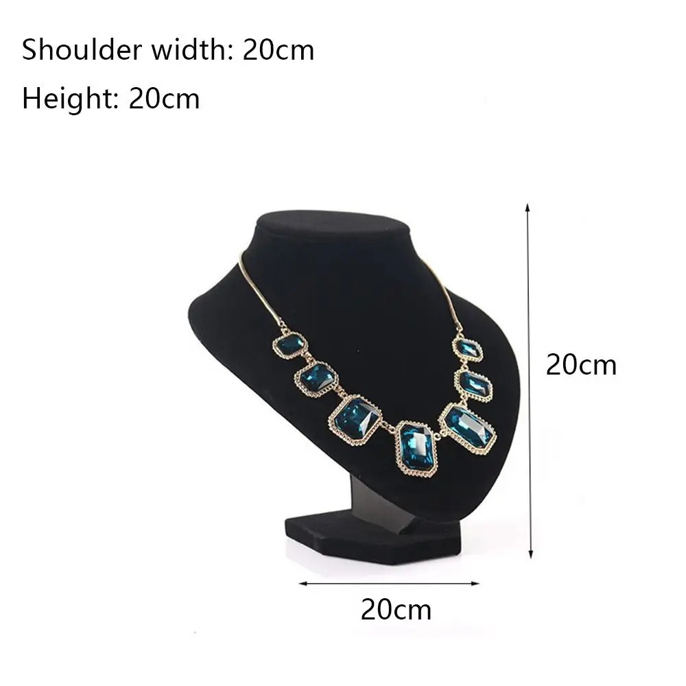 Nouveau pendentif affichage bijoux présentoir magasin de détail Mannequin affichage organisateur support décorer bijoux collier supports