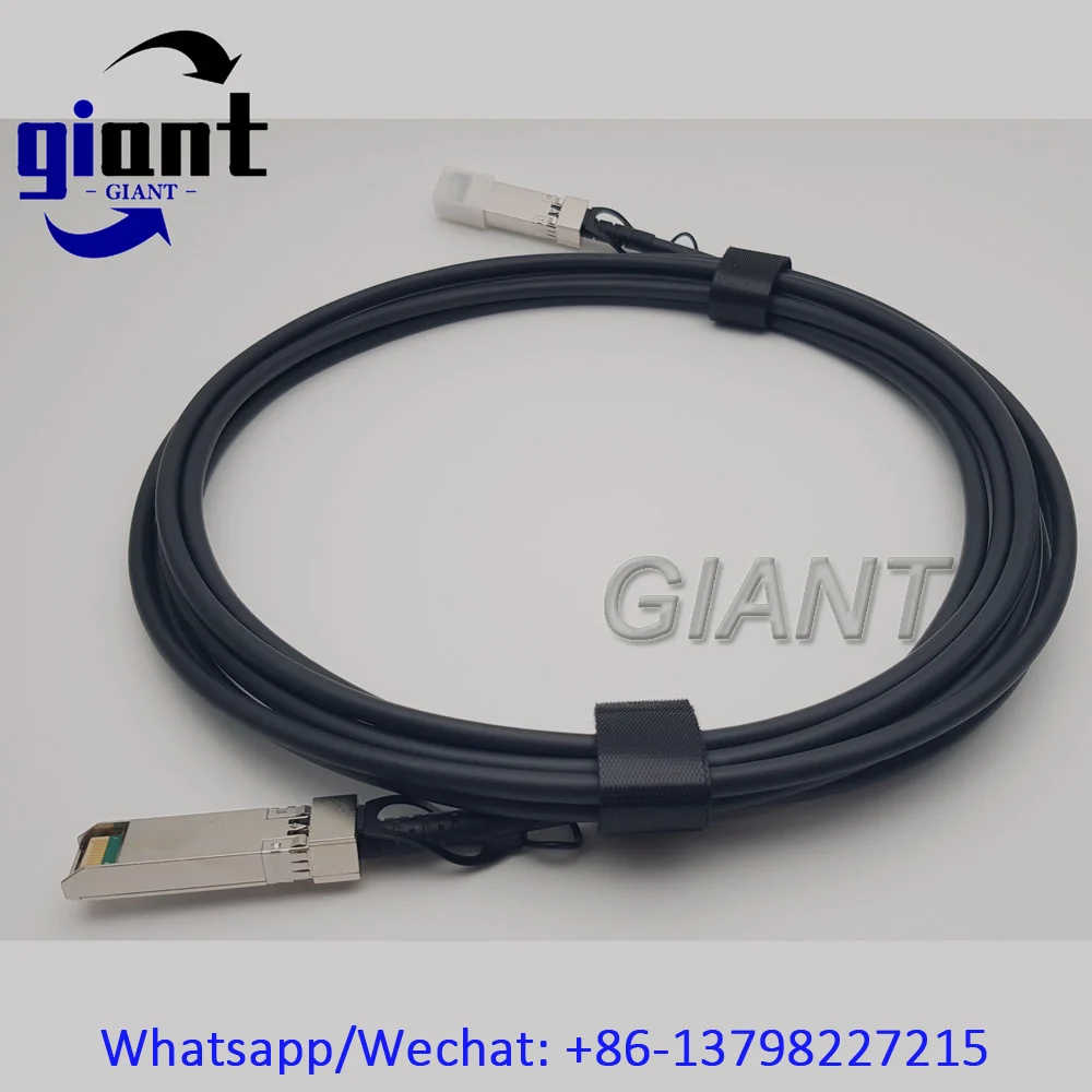 5pcs 10G SFP+ 5M DAC Cable  24AWG, Passive 10G-DAC-5M Twinax PVC Jacket Direct Attach Copper Cable For Data Center FTTH