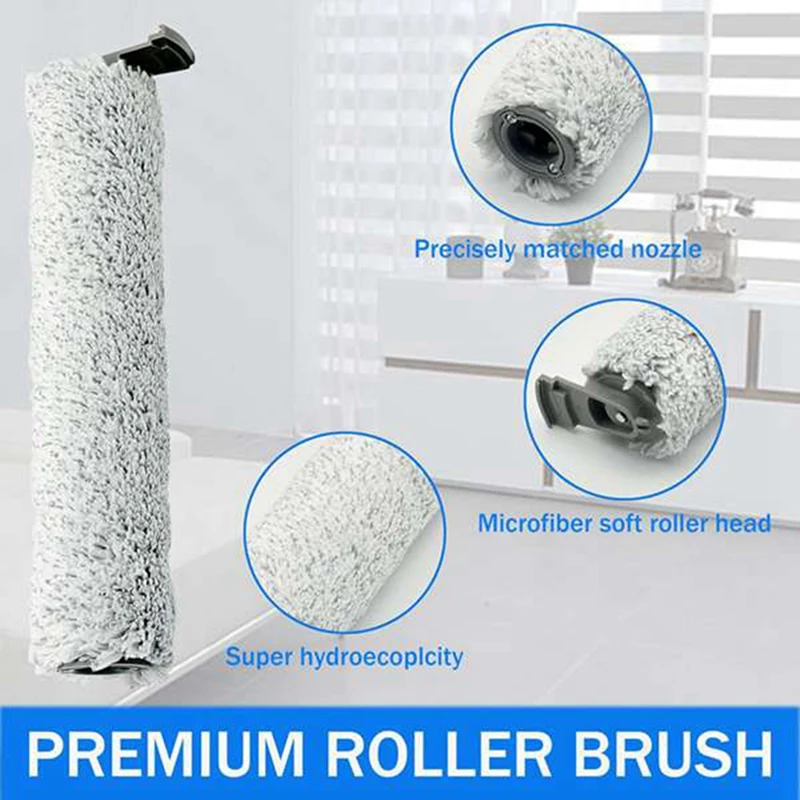 Compatible For Bissell Crosswave Omniforce 3882 Wet & Dry Vacuum Cleaner Roller Brush Filter Accessories