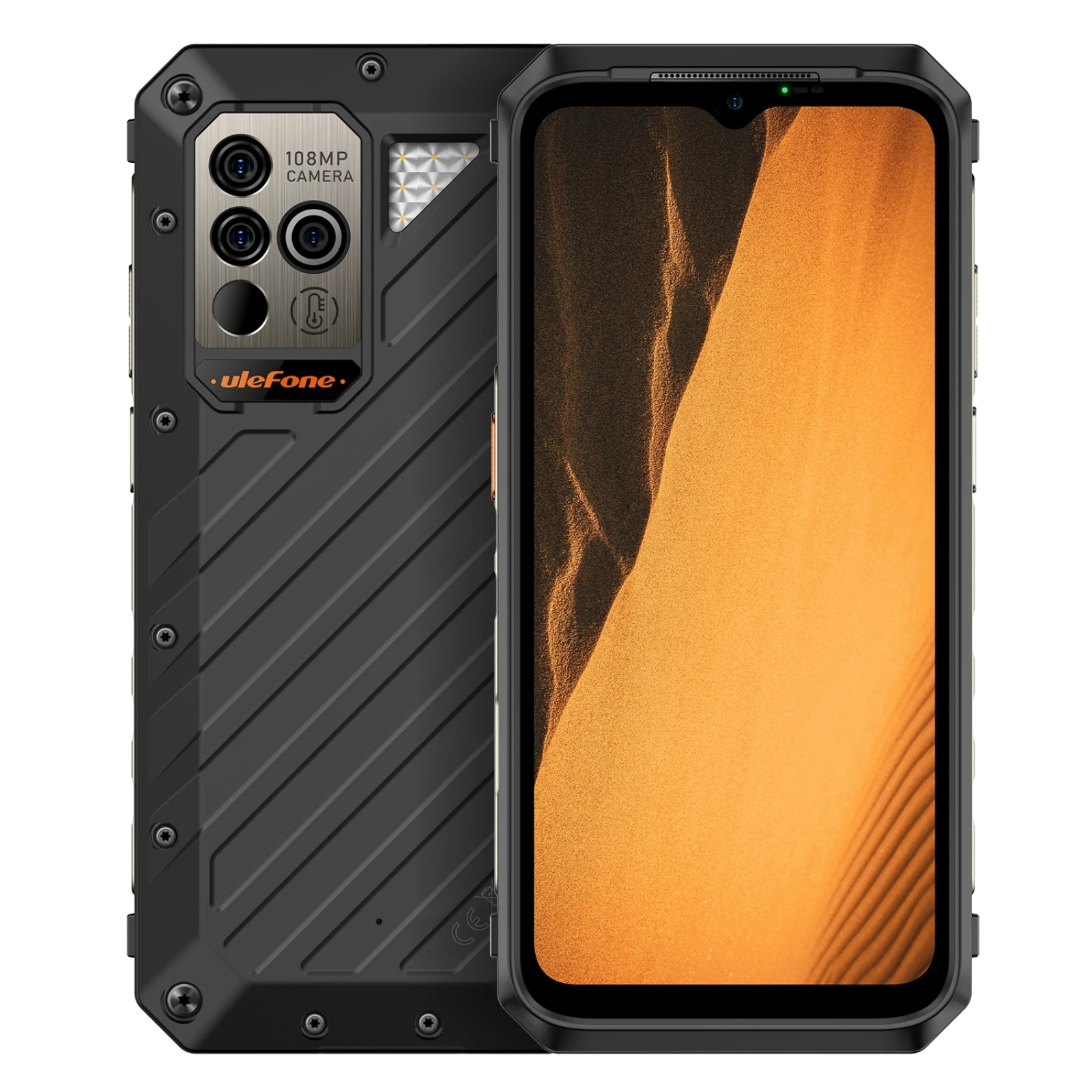 Ulefone Power Armor 19 Rugged Phone 108MP Camera 12GB 256GB 9600mAh 6.58“ Android 12 Helio G99 MT6789 Octa Core Global Version