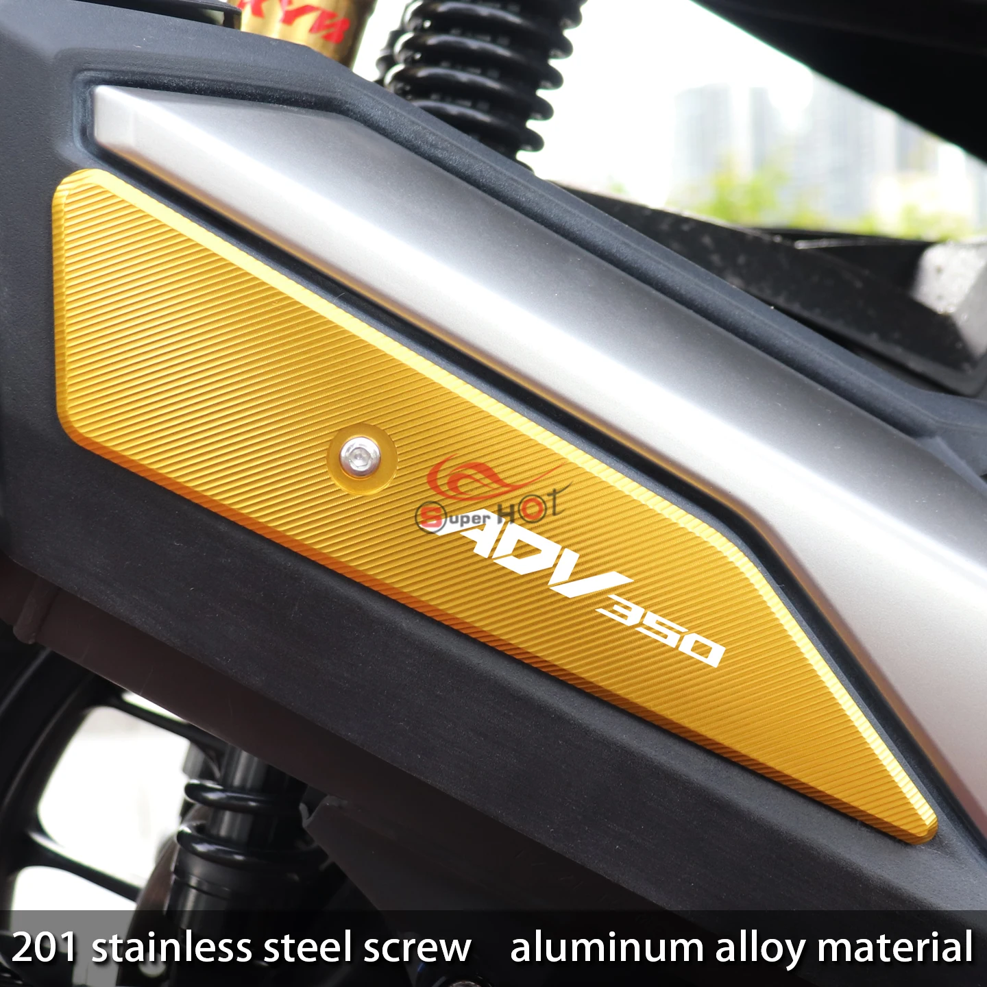 New model for Honda ADV350 ADV 350 2021-2024 Motorcycle Accessories Exhaust Heat Dhield Protector Guard Cover Decorative Cover